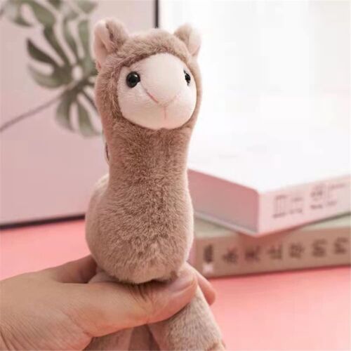 Brown Plushie Llama Keychain