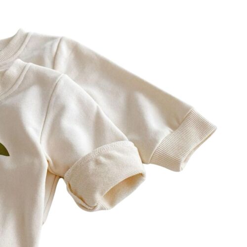 3T Boy/Girl Cream Cotton Lemon Sweater And Pants Set