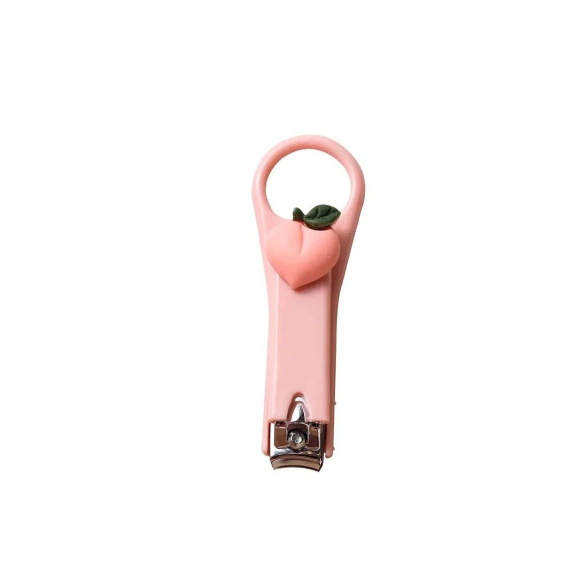 Pink Peach Stainless Steel Nail clipper