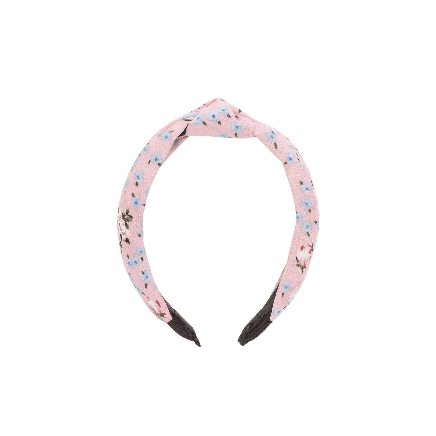 Pink Floral Chiffon Vintage Style Headband