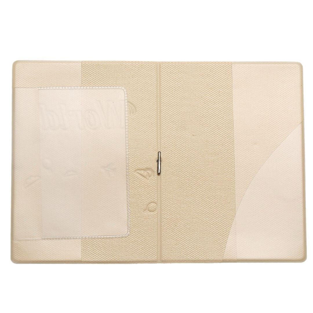 Blue/ Teal I Love Travel Faux Leather Passport Cover/Holder